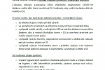 MIMOŘÁDNÉ OPATŘENÍ DS covid-19