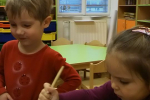 Vařily děti kašičku :-)