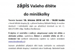 zápis 2018