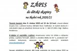 Zápis 2020